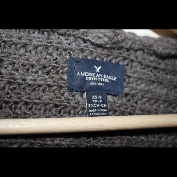 Oversized American Eagle sweater with hood - Picture 4 of 4